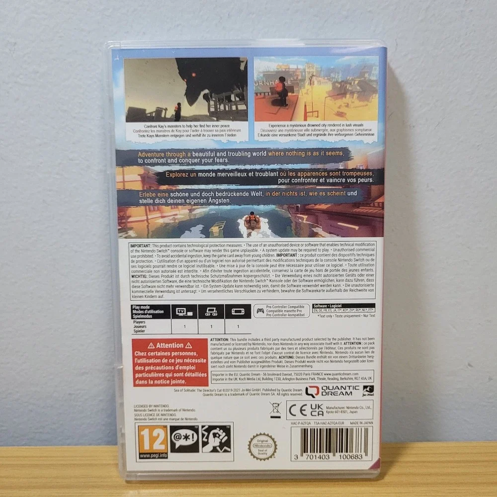 Nintendo Switch Sea of Solitude The Director's Cut Game PAL Version